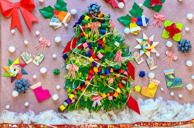 クリスマス会の準備中！