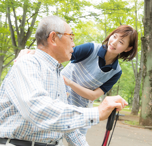 いつもあなたのそばに
家族のように支えるお手伝い